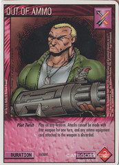 Out Of Ammo [White Border]